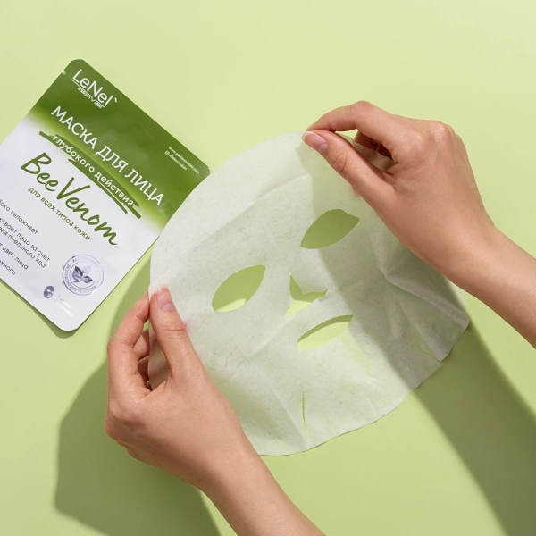 Маска с пчелиным ядом для лица Bee Venom для всех типов кожи от LeNeL' - купить в официальном интернет-магазине Ленель