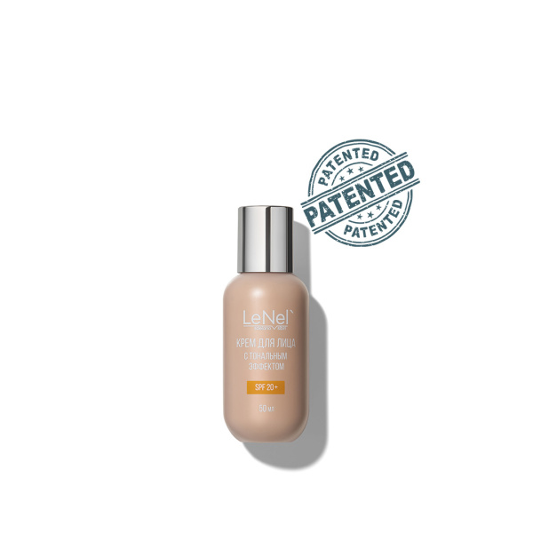 Крем для лица с тональным эффектом SPF (солнцезащитный фактор)20+ (светлый или тёмный тон)