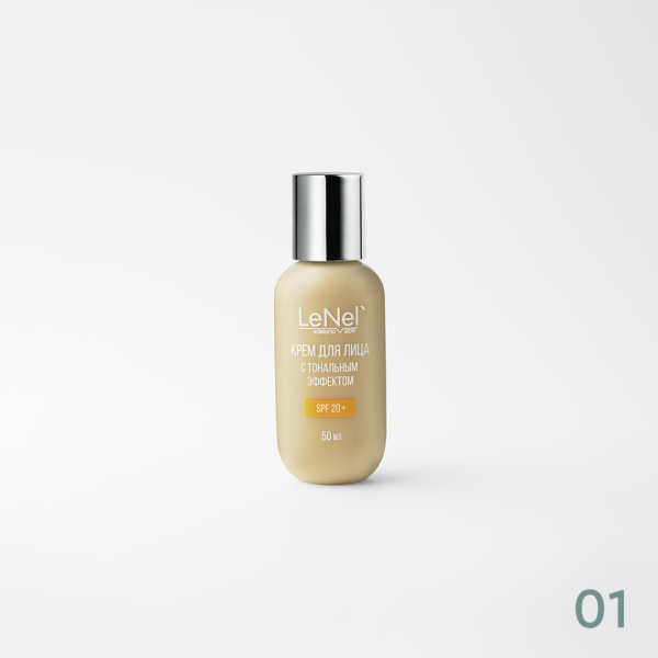 Крем для лица с тональным эффектом SPF 20+ (светлый тон)